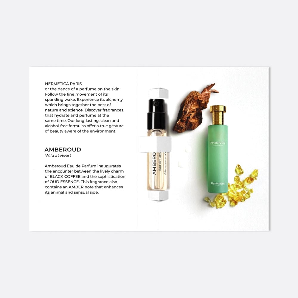 Hermetica Paris | Amberoud - Eau de Parfum Sample 1.5ml - Card