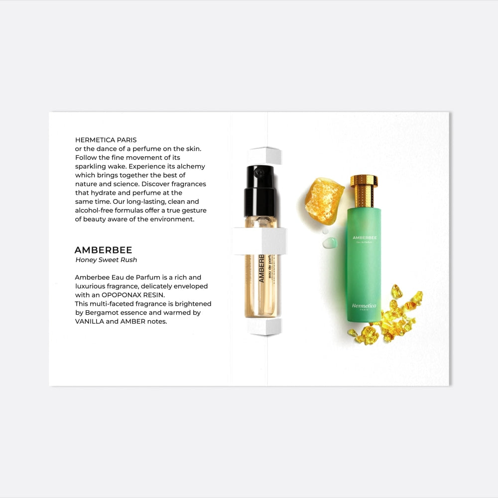 NEW AMBERBEE Sample Eau de Parfum - Hermetica Paris