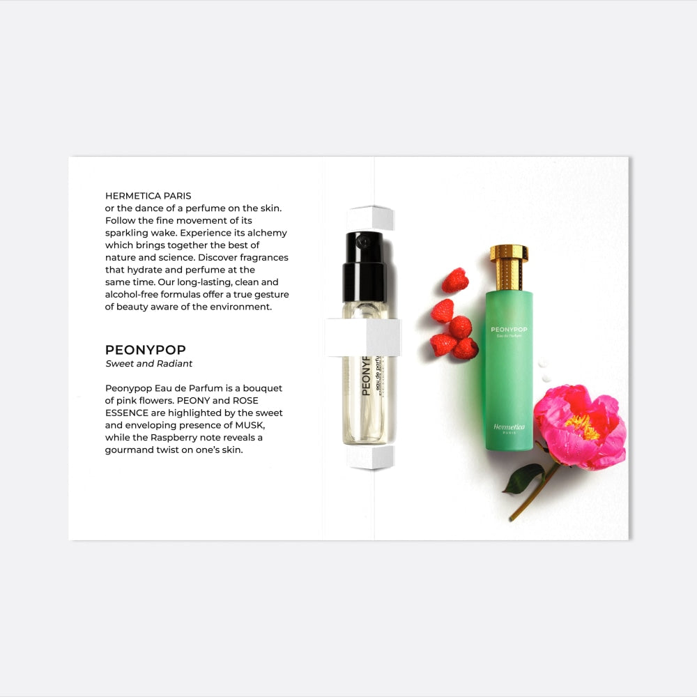 PEONYPOP Sample Eau de Parfum - Hermetica Paris